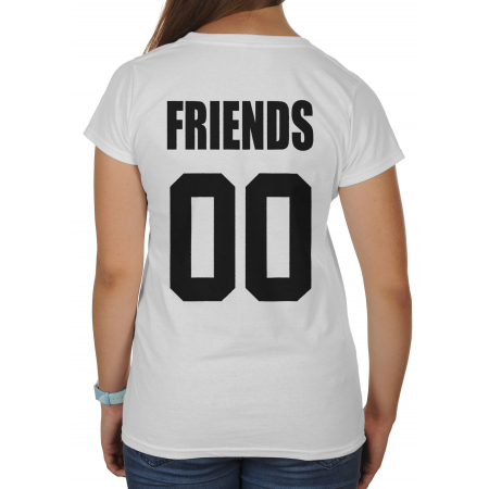 Koszulka dla przyjaciółki, przyjaciółek - FRIENDS NUMER
